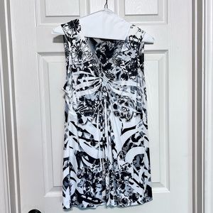 APT. 9 black and white top